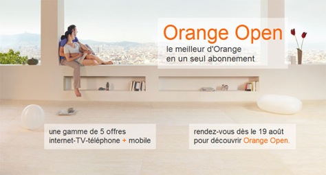 Quad play ad from France's incumbent Orange